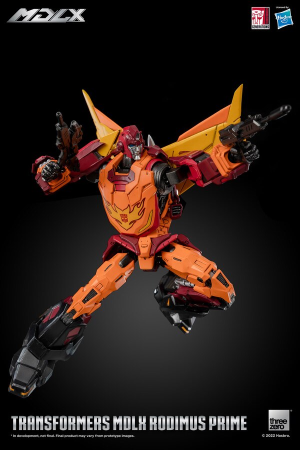 Official Color Images Of Threezero Transformers MDLX Rodimus Prime  (5 of 15)